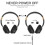 07S Wireless Headphones Bluetooth V5.0 Headset Foldable Adjustable Earphone White 3