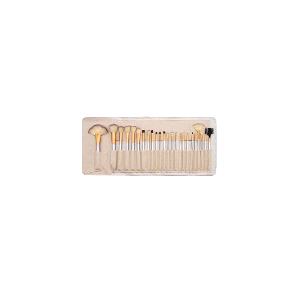 (24/Set) Makeup Brushes Elegant Champagne Gold Up Set Cosmetic Tools