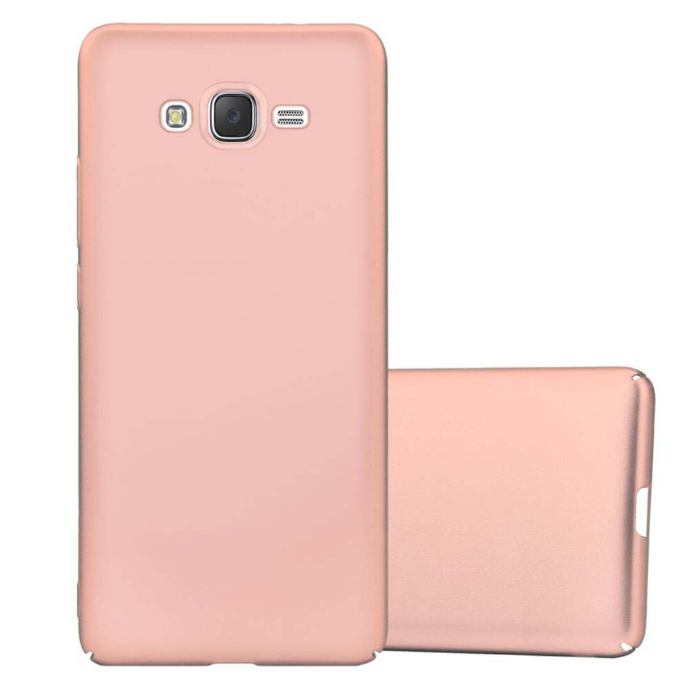 (Metall Rosã Gold, Samsung Galaxy J7 2015) Cadorabo Case For Samsung Galaxy J7 2015 Cover Matt Protection Hard Case Shockproof Hard Case Pink 4251617467014