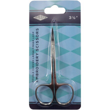 Havel's Double-Curved Embroidery Scissors 3.5"-Large Finger Loop 50040