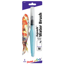Pentel Arts Aquash Vattenpensel, Fin Punkt, Medium (FRHMBP)