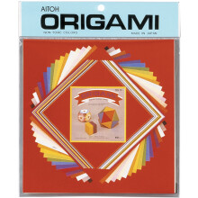 Aitoh Carta Origami Mista, Piccola, 60-Fogli