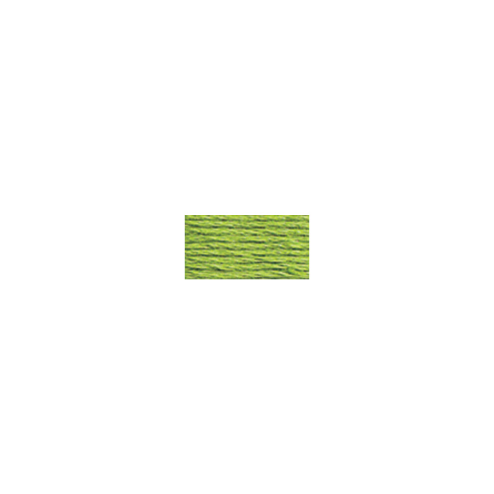 Dmc Pearl Cotton Ball Size 8 87Yd-Bright Chartreuse 116 8-704 White