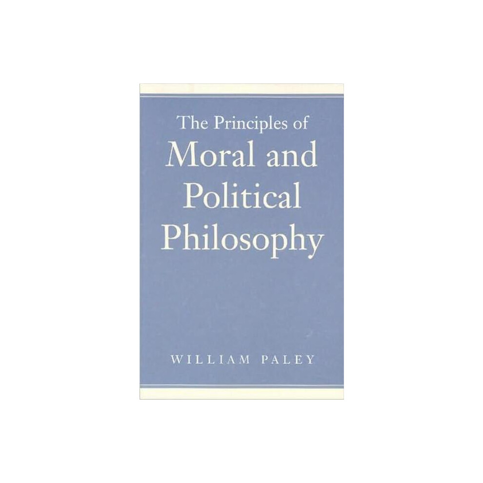 The Principles of Moral and Political Philosophy