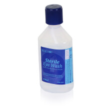 BLUE DOT EYEWASH BOTTLE 250ML CLEAR