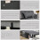 Homcom HOMCOM Convertible Sleeper Chair with Pillow and Side Pockets, Charcoal Grey 5