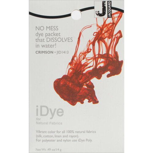 Jacquard iDye Fabric Dye 14g-Crimson IDYE-413