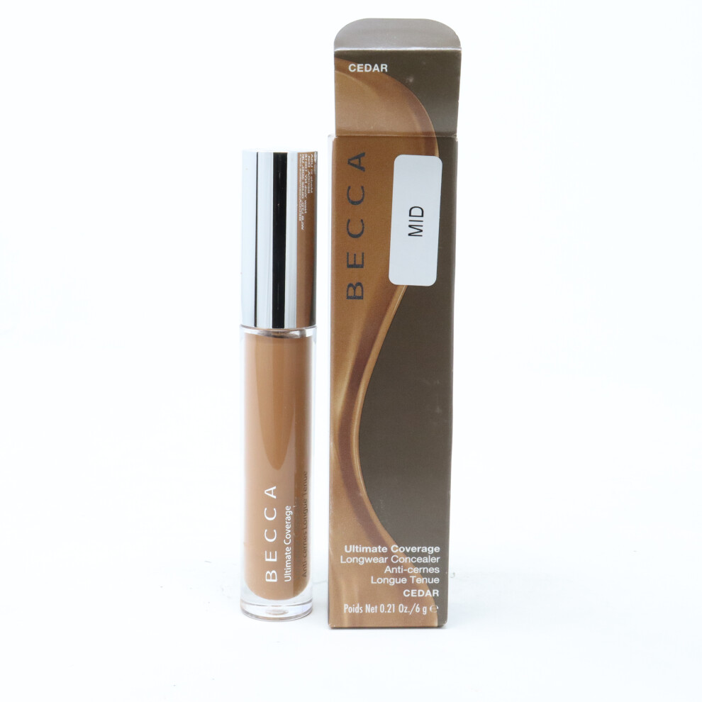 (Cedar) Becca Ultimate Coverage Longwear Concealer  0.21oz/6g New With Box