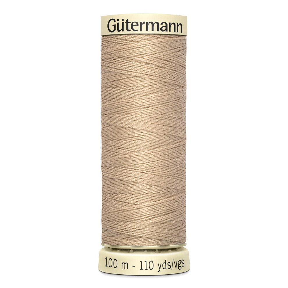 Gutermann Sew-All Thread 110yd-Ecru 100P-500