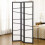 Homcom HOMCOM Folding Room Divider 3 Panel Privacy Screen Protector with Wooden Frame 6