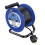 Masterplug LDCC2513/4BL-MP Four Socket Medium Open Cable Reel with Handle, 25 m Metres, Blue 2