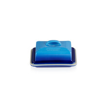 Le Creuset Stoneware Butter Dish, 900 g, 17 x 12.5 x 9 cm, Azure, 80837172200003