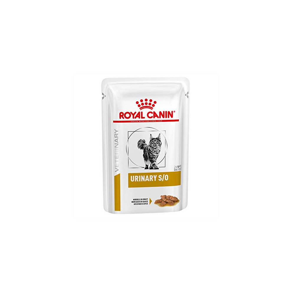 ROYAL CANIN Urinary S/O Cat Morsels Gravy 12 x 85g Pouches