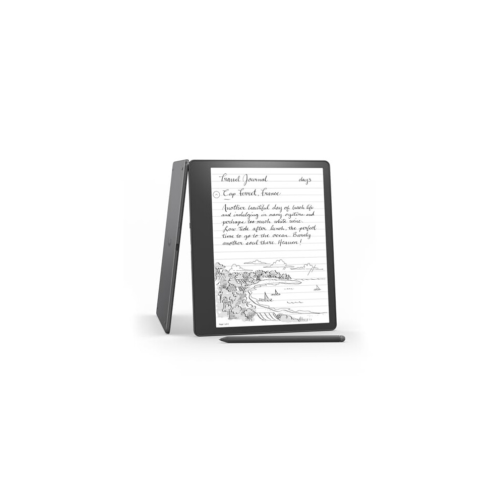 Kindle Scribe (64 GB), the first Kindle and digital notebook, all in one, with a 10.2" 300 ppi Paperwhite display, includes Premium Pen