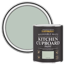 Rust-Oleum Green Kitchen Cupboard Paint in Matt Finish - Laurel Green 750ml