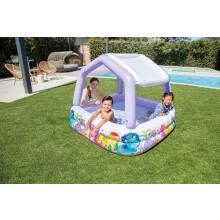 Intex Sunshade Aquarium Pool, Multicolored, 157x157x122 cm, 57470, Assorted colors, 1 piece