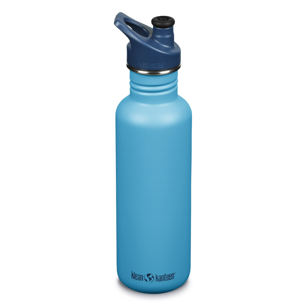 (27, hawaiian ocean) Klean Kanteen Classic 27oz/800ml Steel drinks bottle - New Klean Coat finish