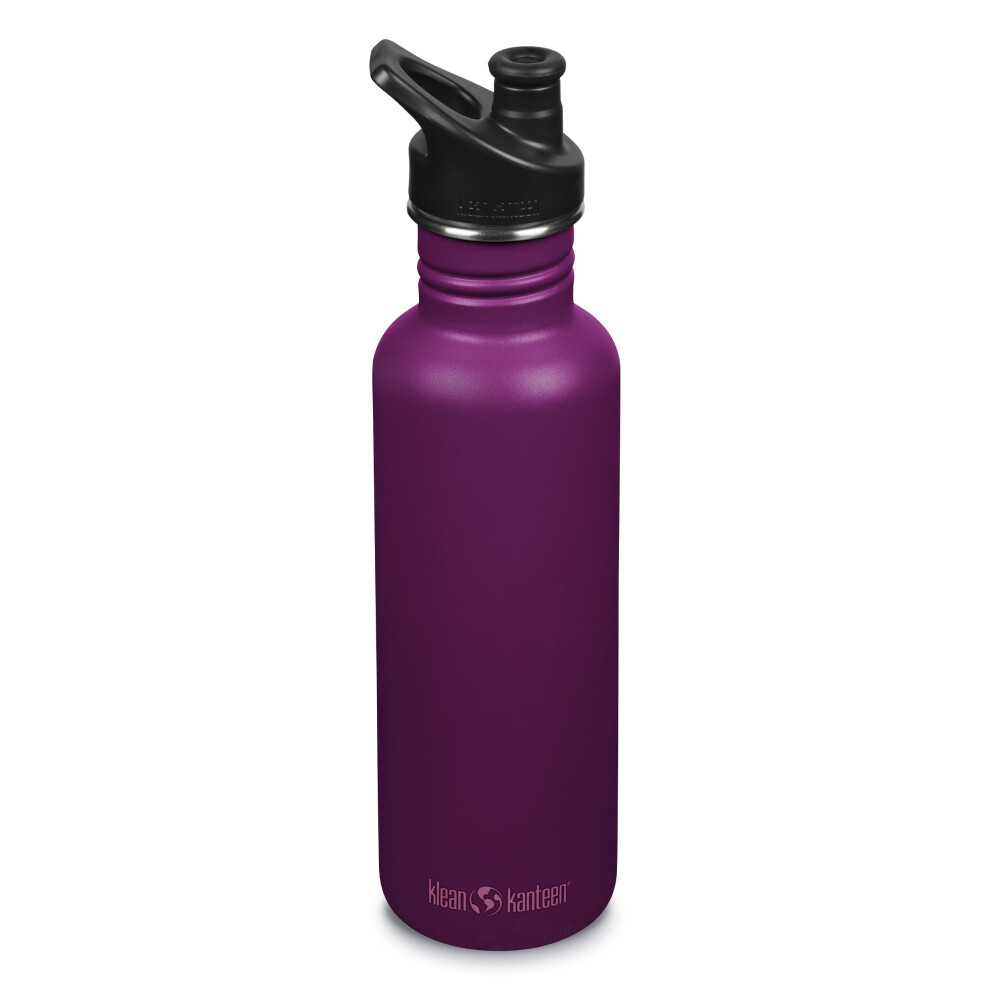 (27, purple potion) Klean Kanteen Classic 27oz/800ml Steel drinks bottle - New Klean Coat finish