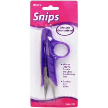 Allary Solid Color Thread Snips 4.75"-Assorted Colors 208