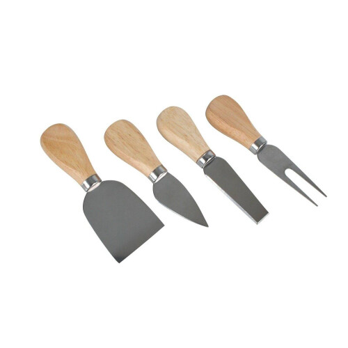 Piatto per formaggi - Set di degustazione - Bambù - Ardesia - 5 pezzi - Nero 1