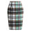 (LIGHT GREEN, S) High Waisted Thick Woolen Midi Skirts 1