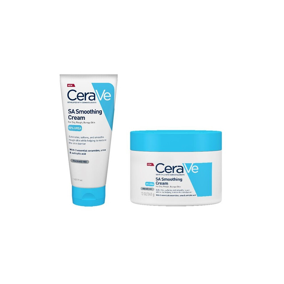 CeraVe SA Smoothing Cream 177ml + CeraVe SA Smoothing Cream 340g