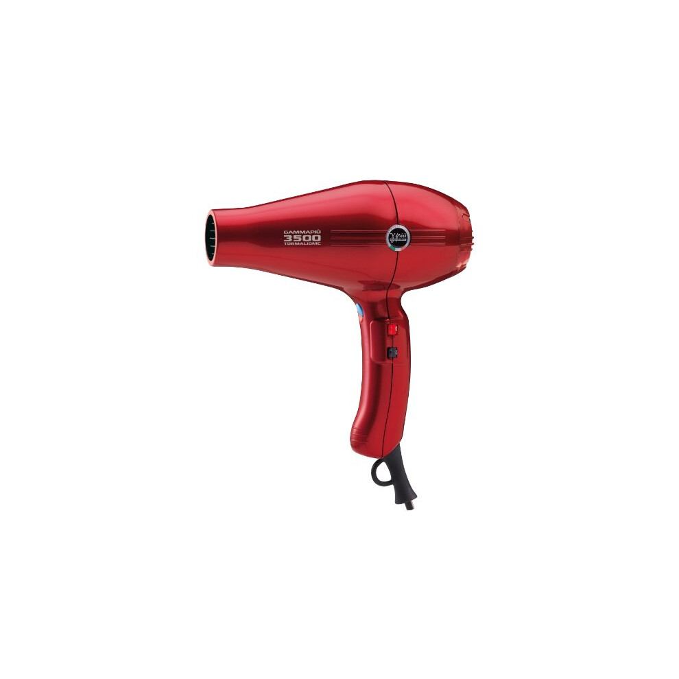 Gamma+ Red 3500 Tormalionic Hairdryer