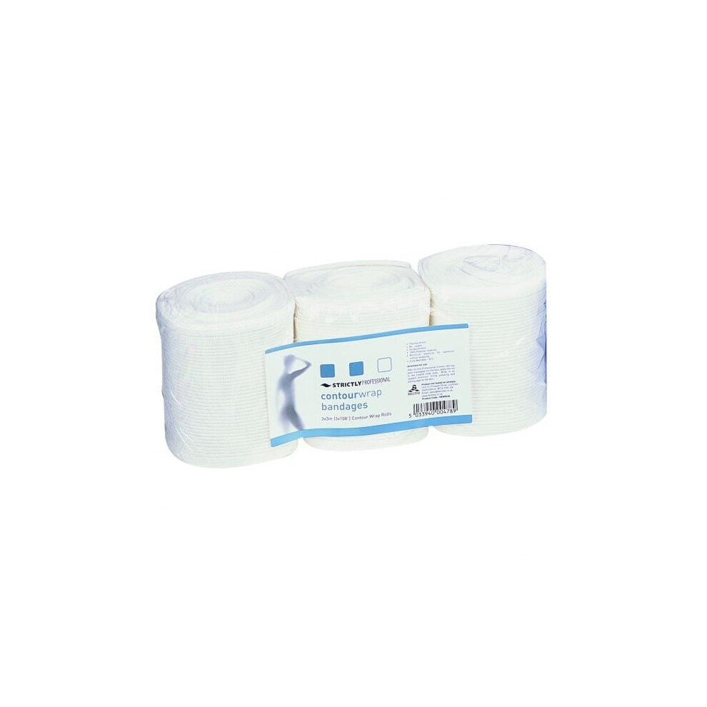 Strictly Professional Contour Wrap Bandages (3 x 3m)