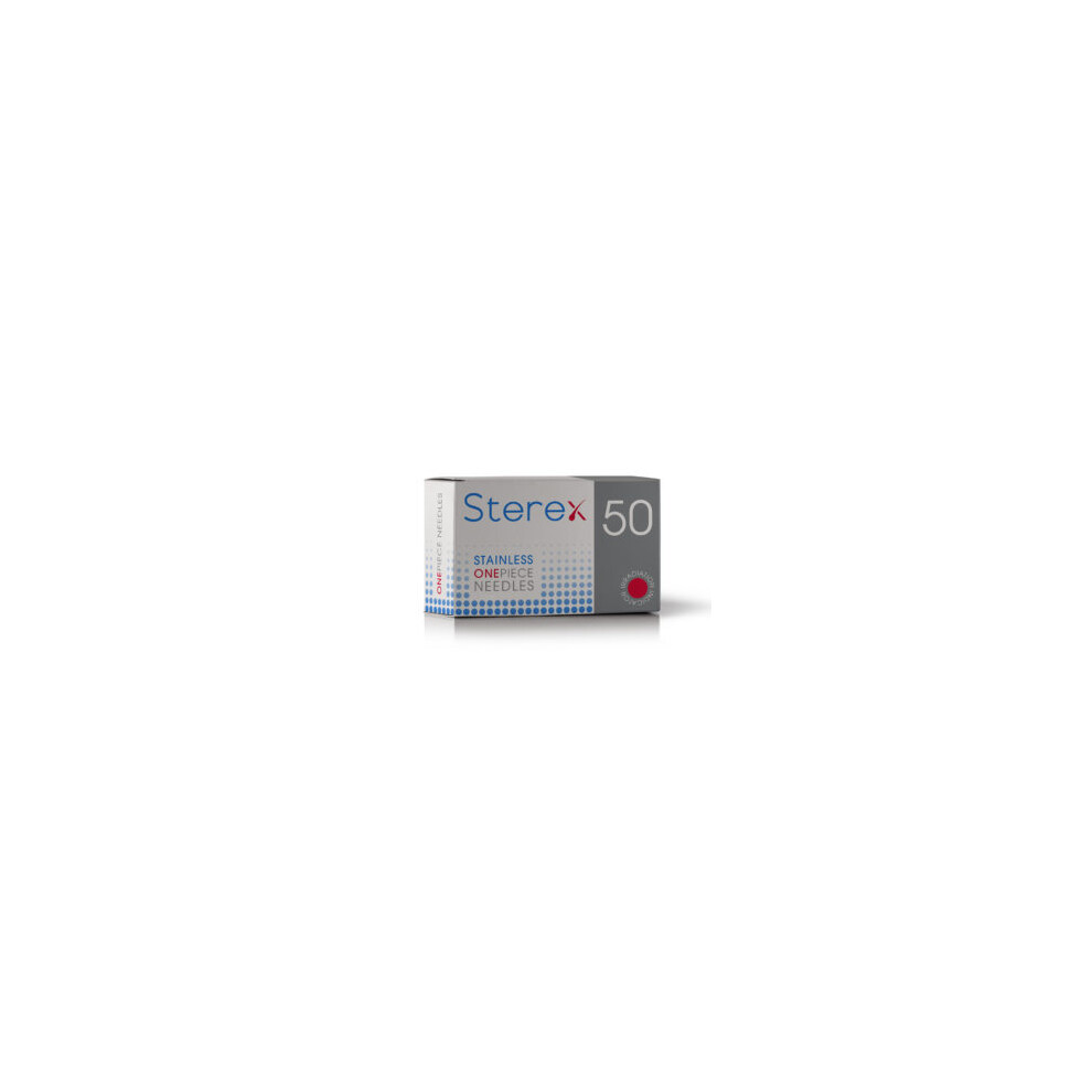 Sterex Stainless One Piece Needles F3S (50)