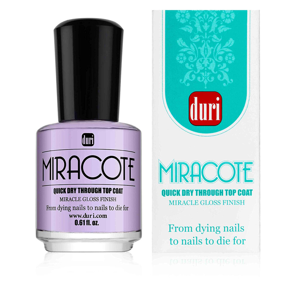 Duri Miracote Quick Dry Through Top Coat 0.61fl.oz