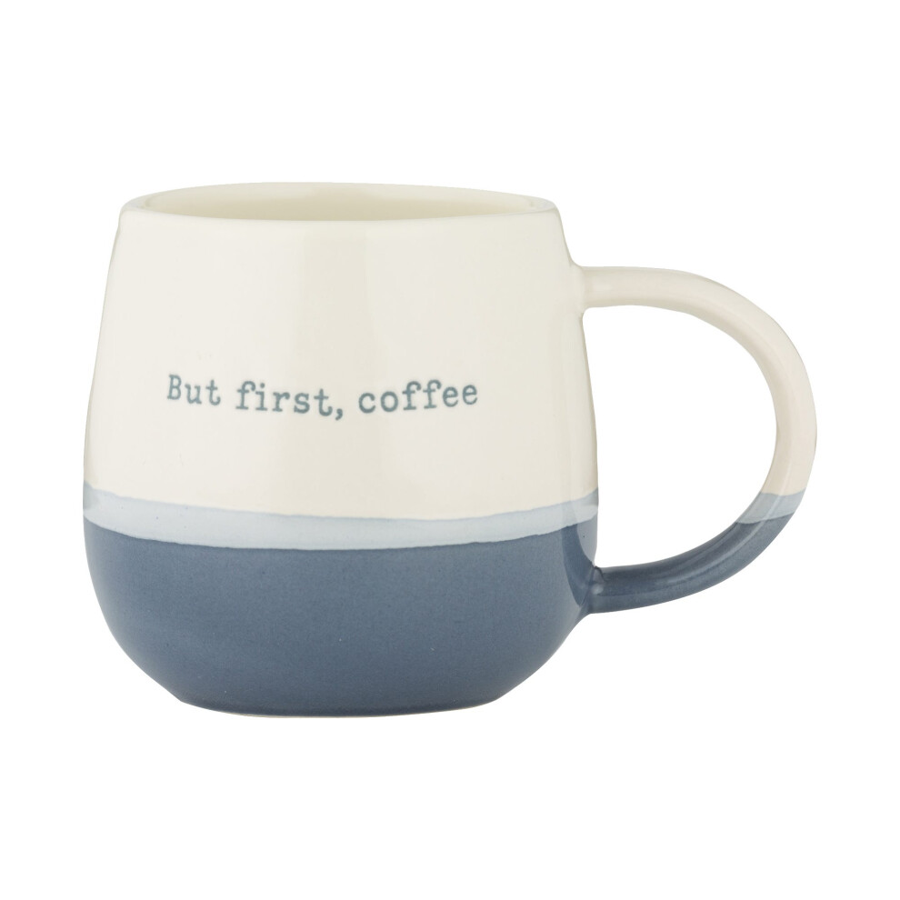 340ml Porcelain Mug But First Coffee Quote Novelty Ceramic Tea Cup Gift Idea