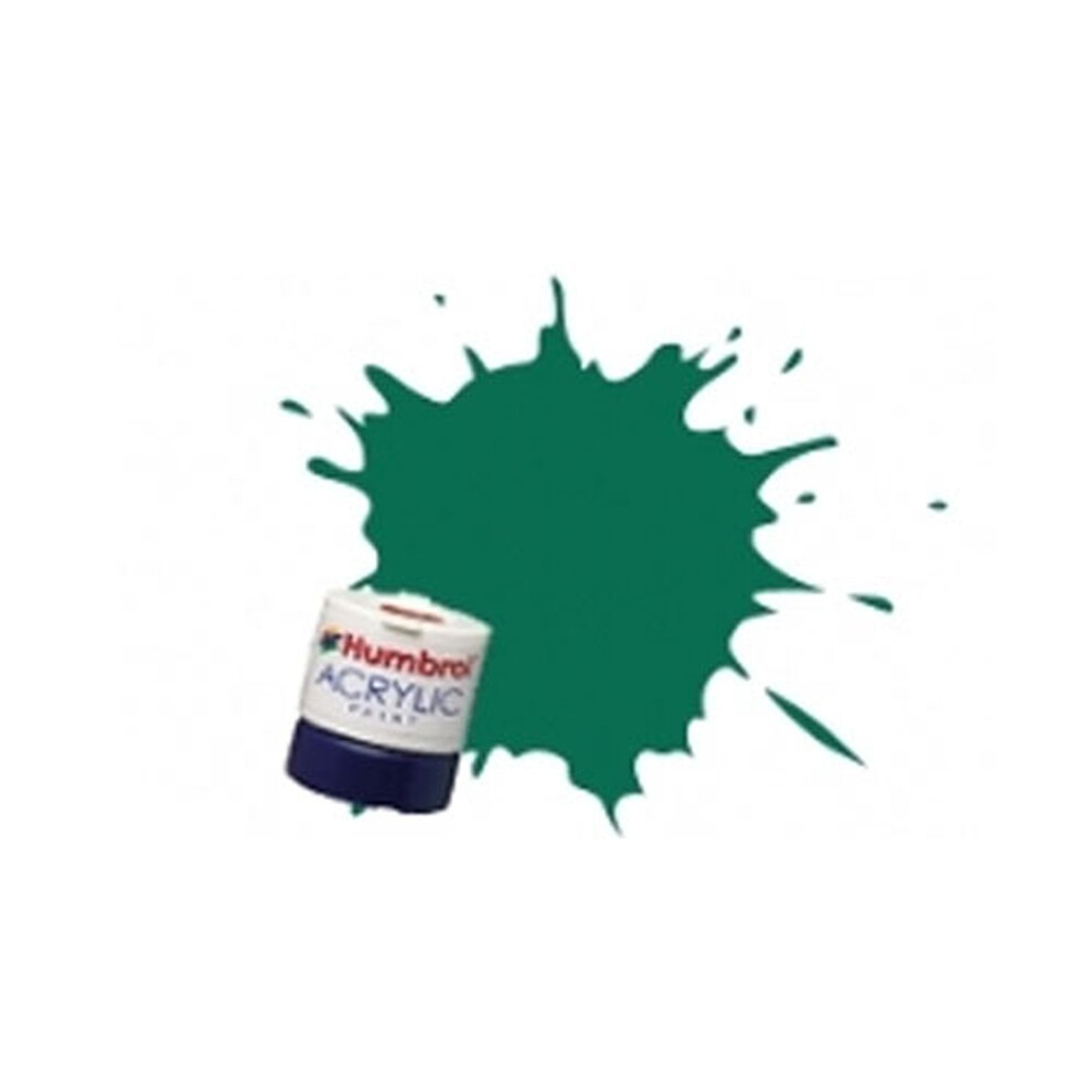 Humbrol Paint No 30 Dark Green - Matt -12ml Acrylic