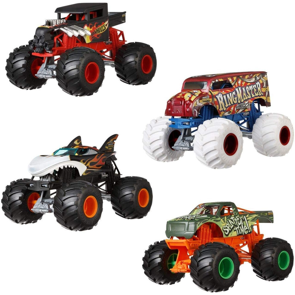 Monster Trucks 1:24 Scale Die Cast Assortment (One Supplied)