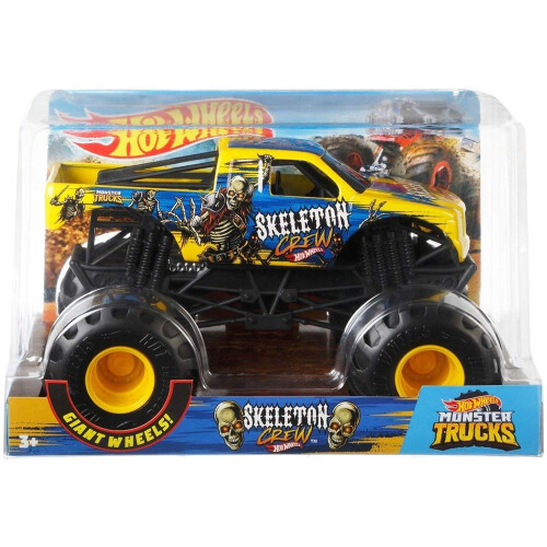 Hot Wheels Hot Wheels Monster Trucks 1:24 Scale Die-Cast Assortment (One Supplied) 1