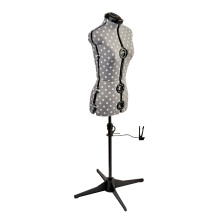 Adjustable Dressmakers Dummy, Grey Polka Dot. Available in 4 Sizes.
