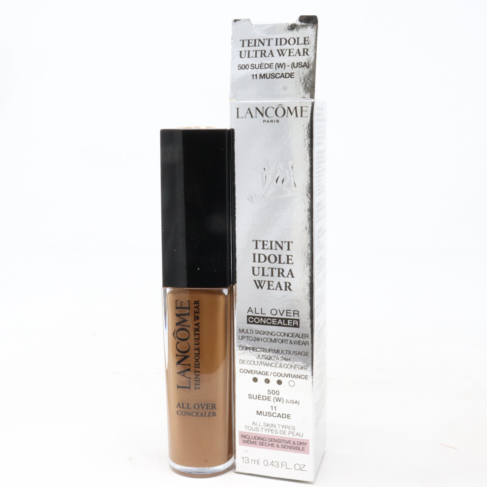 (500 Suede (W)) Lancome Ultra Wear All Over Concealer  0.43oz/13ml New With Box
