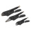 Sealey Sealey Ak6863B Locking Pliers Set 3Pc Quick Release Black Series 1
