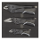 Sealey Sealey Ak6863B Locking Pliers Set 3Pc Quick Release Black Series 4