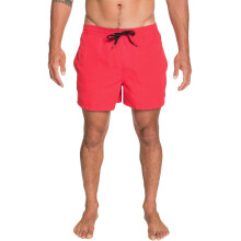 (S, Red) Quiksilver Mens Everyday 15" Elasticated Summer Beach Pool Swimming Swim Shorts