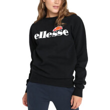 (12, Anthracite) Ellesse Womens Agata Pullover Crew Neck Jumper Sweater Sweatshirt - Anthracite