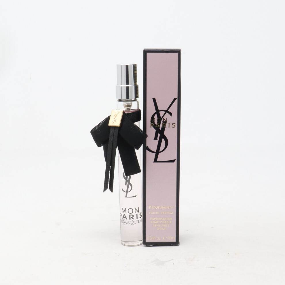 Mon Paris by Yves Saint Laurent Eau De Parfum 0.34oz/10ml Spray New With Box