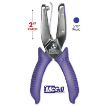 Perforatrice McGill 2" Reach Punchline, 5/16 Pouces Rond, Chrome/Violet