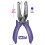 Perforatrice McGill 2" Reach Punchline, 5/16 Pouces Rond, Chrome/Violet 1