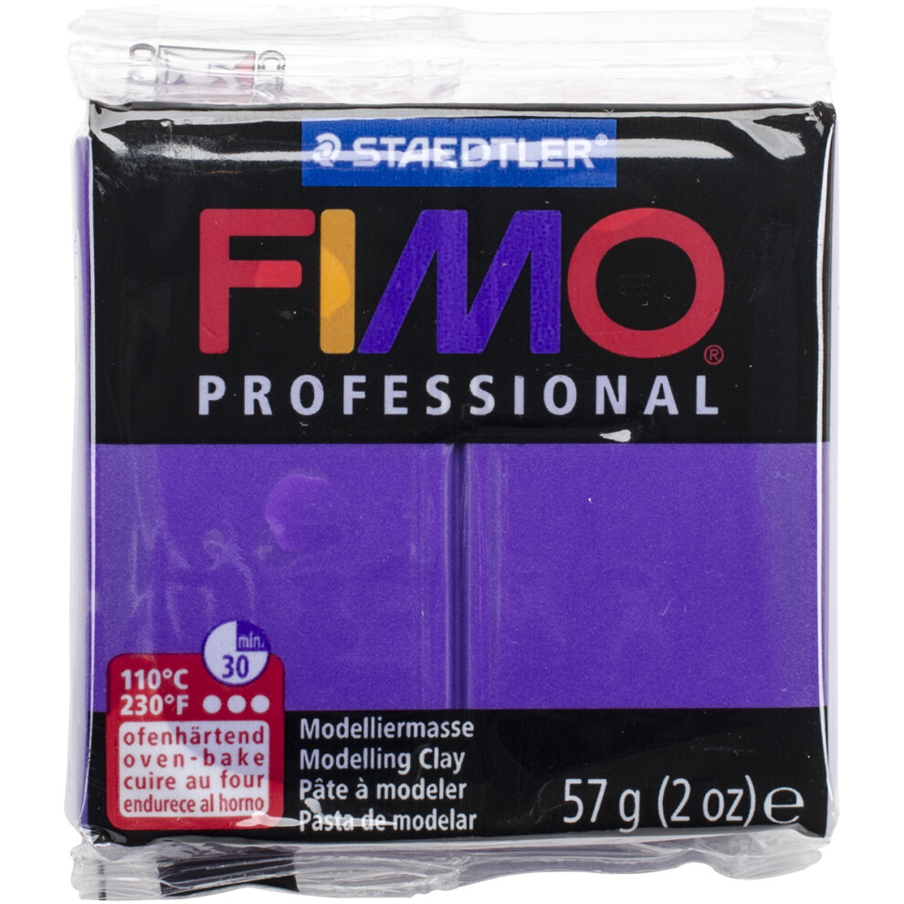 Fimo Professional Soft Polymer Clay 2oz-Purple EF8005-6