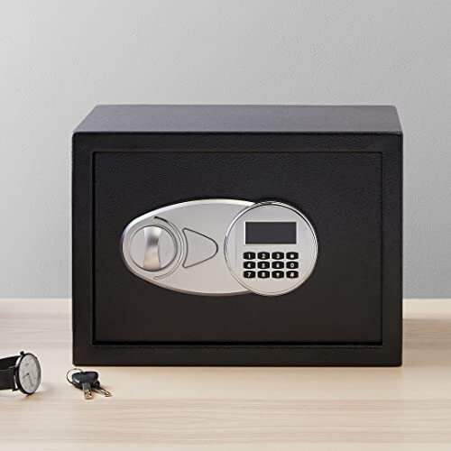Amazon Amazon Basics Electronic Security Safe 14 L, Black 2