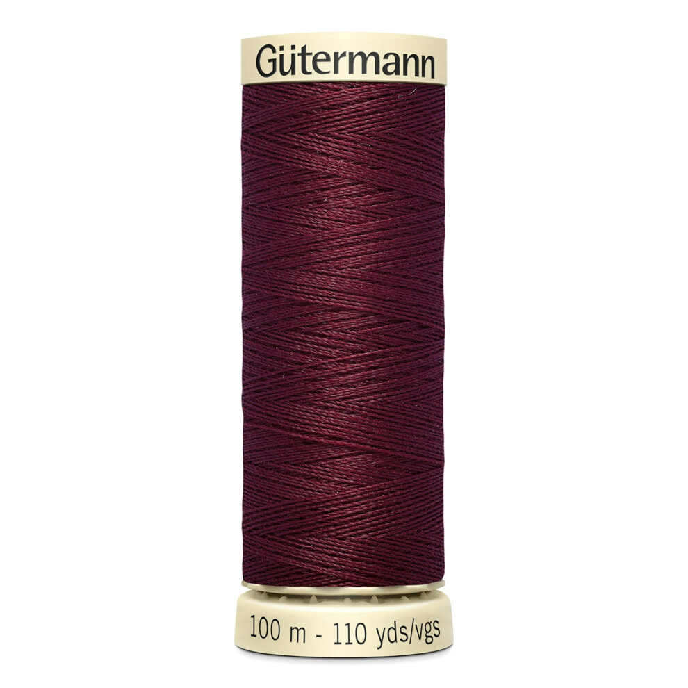 Gutermann Sew-All Thread 110yd-Burgundy 100P-450