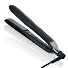 ghd Platinum+ Styler in Black - Professional Smart Hair Straighteners, Wishbone Hinge, Ultra Gloss Plates