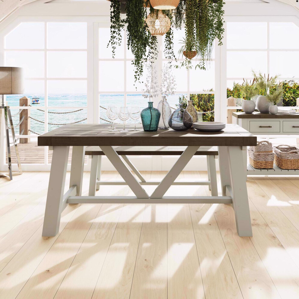 FWStyle Dining Table 160cm Reclaimed Pine