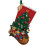 Bucilla Felt Stocking Applique Kit 18" Long-Under The Tree 86303 1