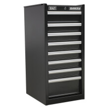 Sealey Ap33589B Hang-On Chest 8 Drawer With Ball Bearing Runners - Black